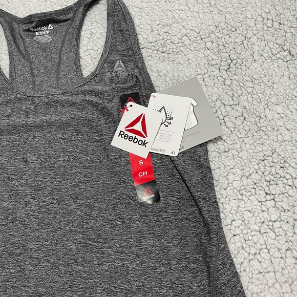 New Reebok Gray Tank Top - Picture 3 of 4